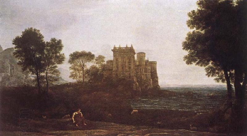 Claude Lorrain Landscape with Psyche outside the Palace of Cupid oil painting picture